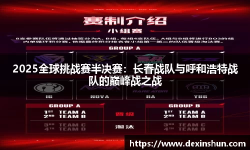 2025全球挑战赛半决赛：长春战队与呼和浩特战队的巅峰战之战